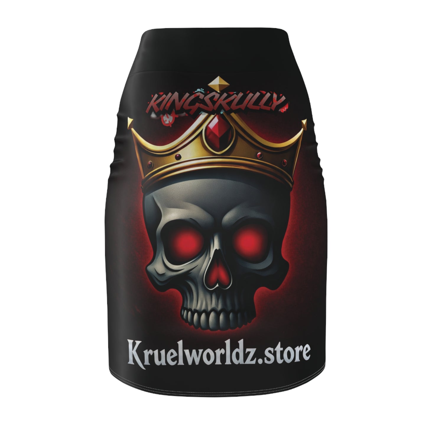 KingSkully Edgy Women's Pencil Skirt
