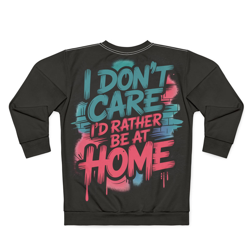 'Idc' Sweatshirt — Casual Statement Unisex Pullover