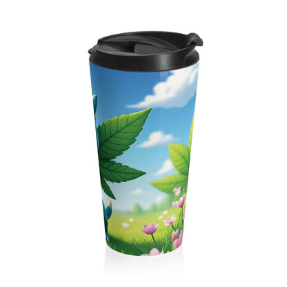 StoneyBud Stainless Steel Travel Mug