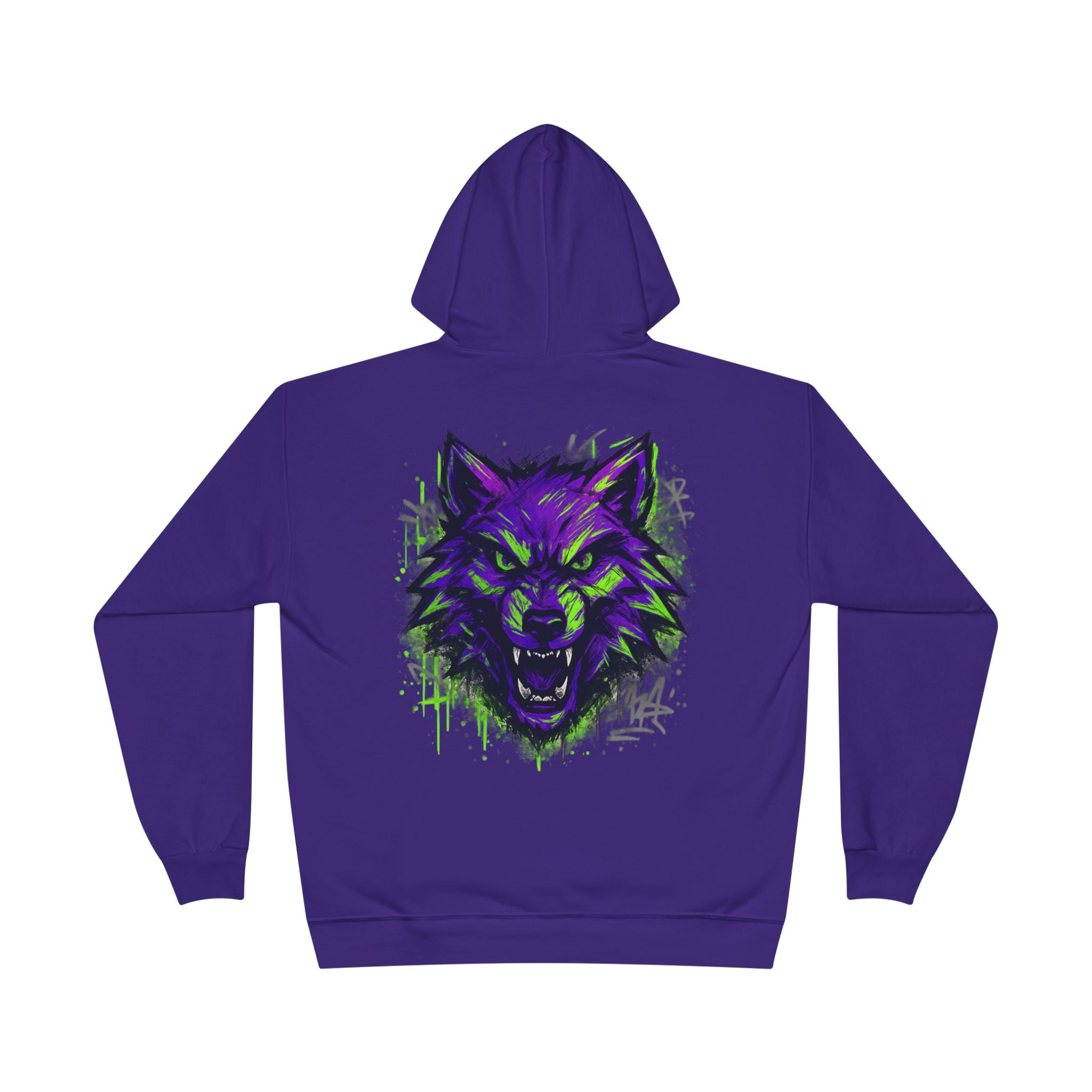 PurpleWolf Hoodie Sweatshirt
