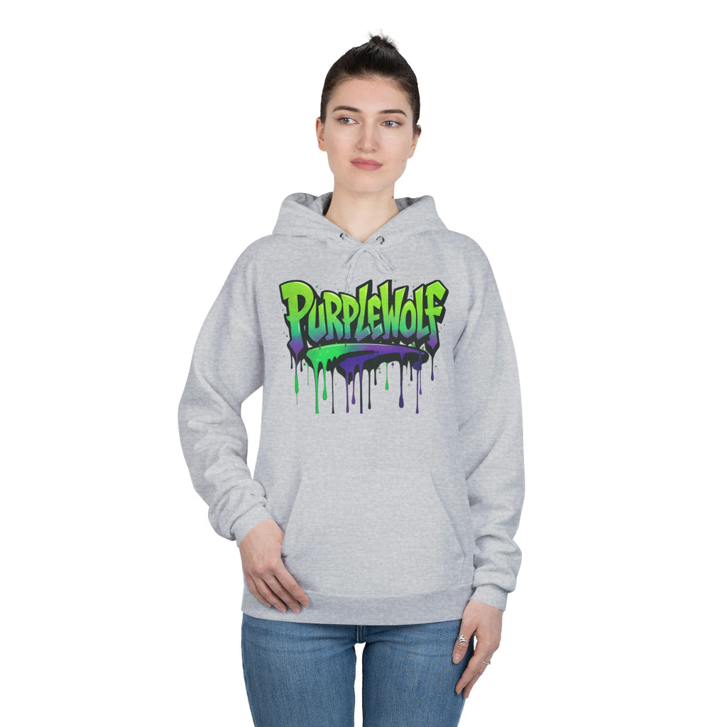 PurpleWolf Hoodie Sweatshirt