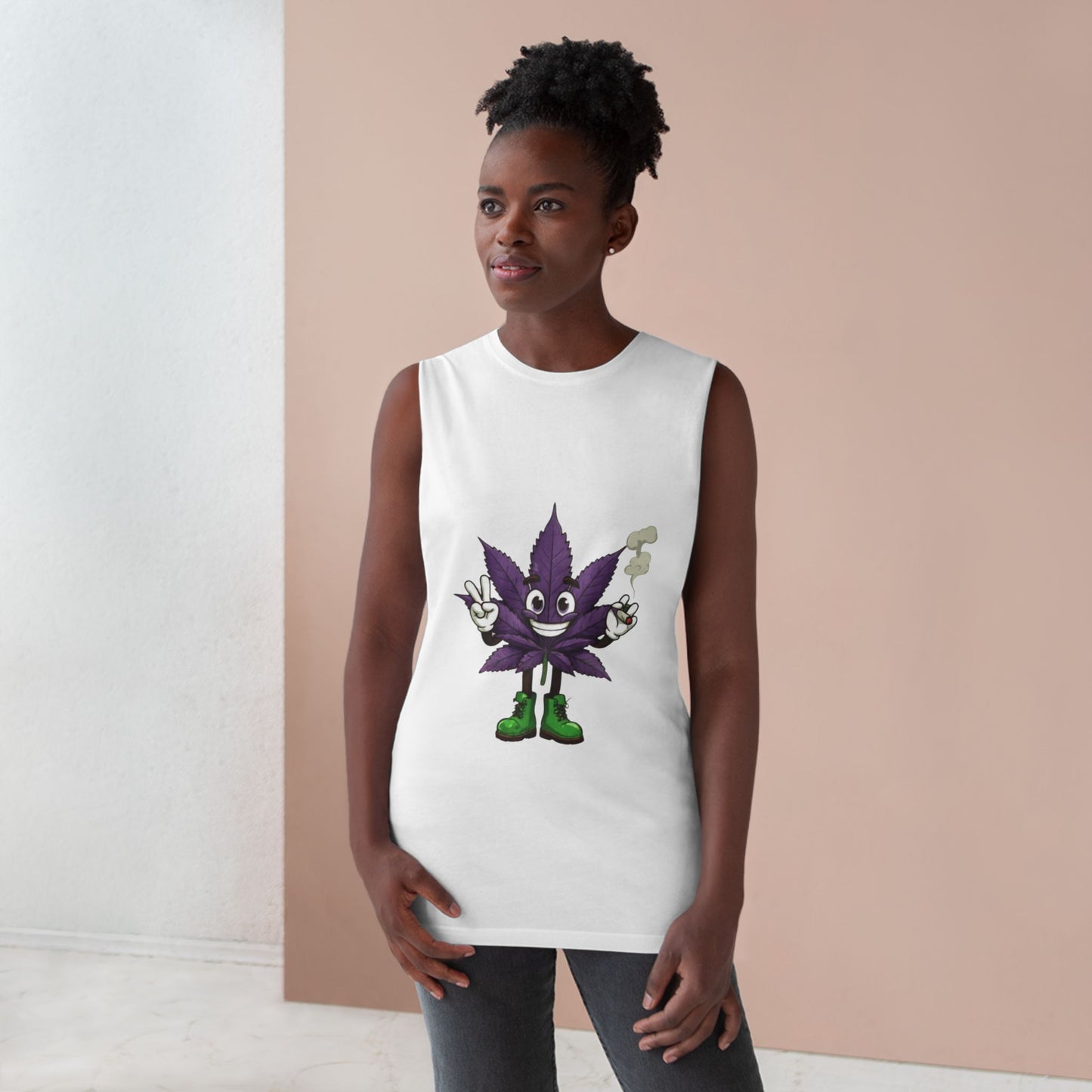 Cool Cannabis Graphic Tank Top, Unisex Summer Wear, Humor Graphic Tee, Gift for Cannabis Lovers, Trendy Festival Apparel