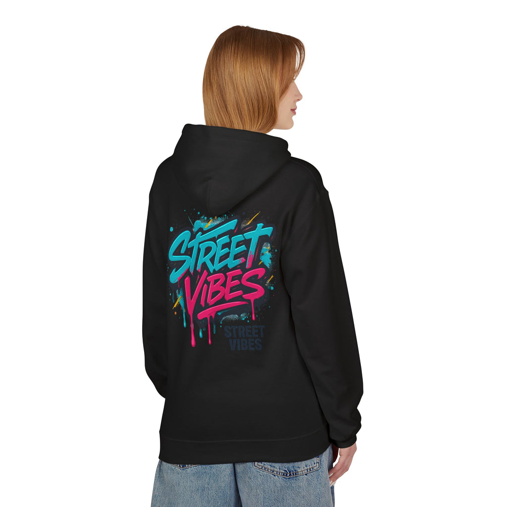 StreetVibes Hoodie — Urban Graphic Fleece Pullover