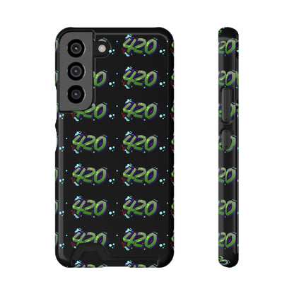 420 Phone Case with cardholder