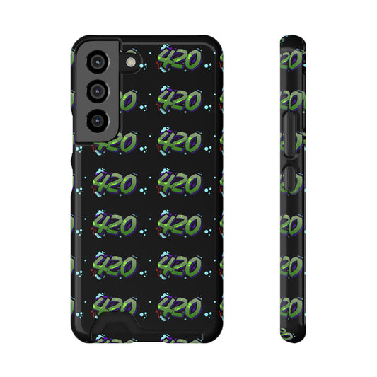 420 Phone Case with cardholder
