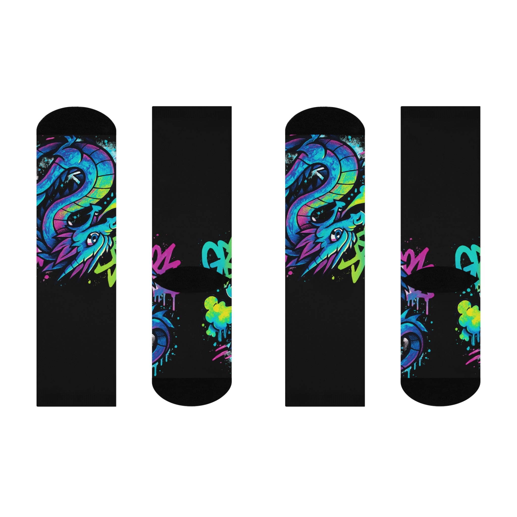 2TONE Dragon Socks