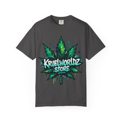 Kruelworldz Leaf Graphic T-Shirt Unisex