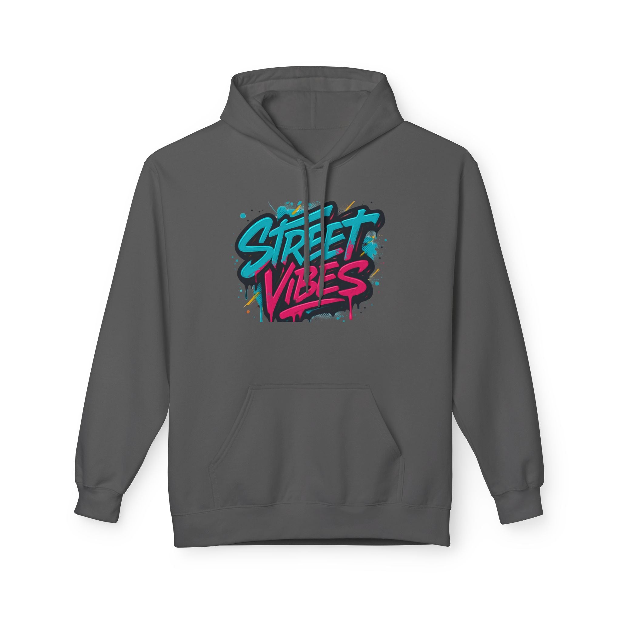 StreetVibes Hoodie — Urban Graphic Fleece Pullover