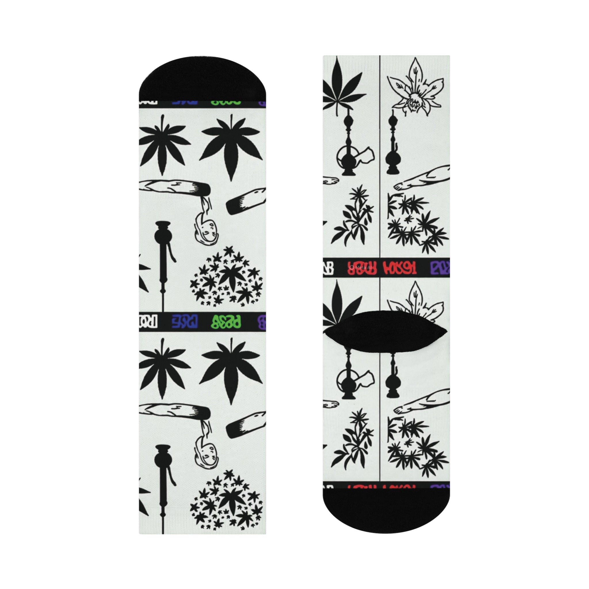 Chill Vibez Crew socks