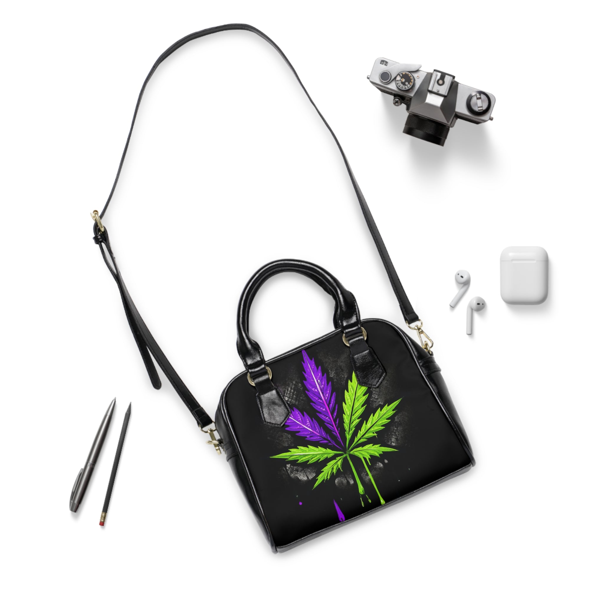 StonerMade Shoulder Handbag — Cannabis-Inspired Everyday Bag