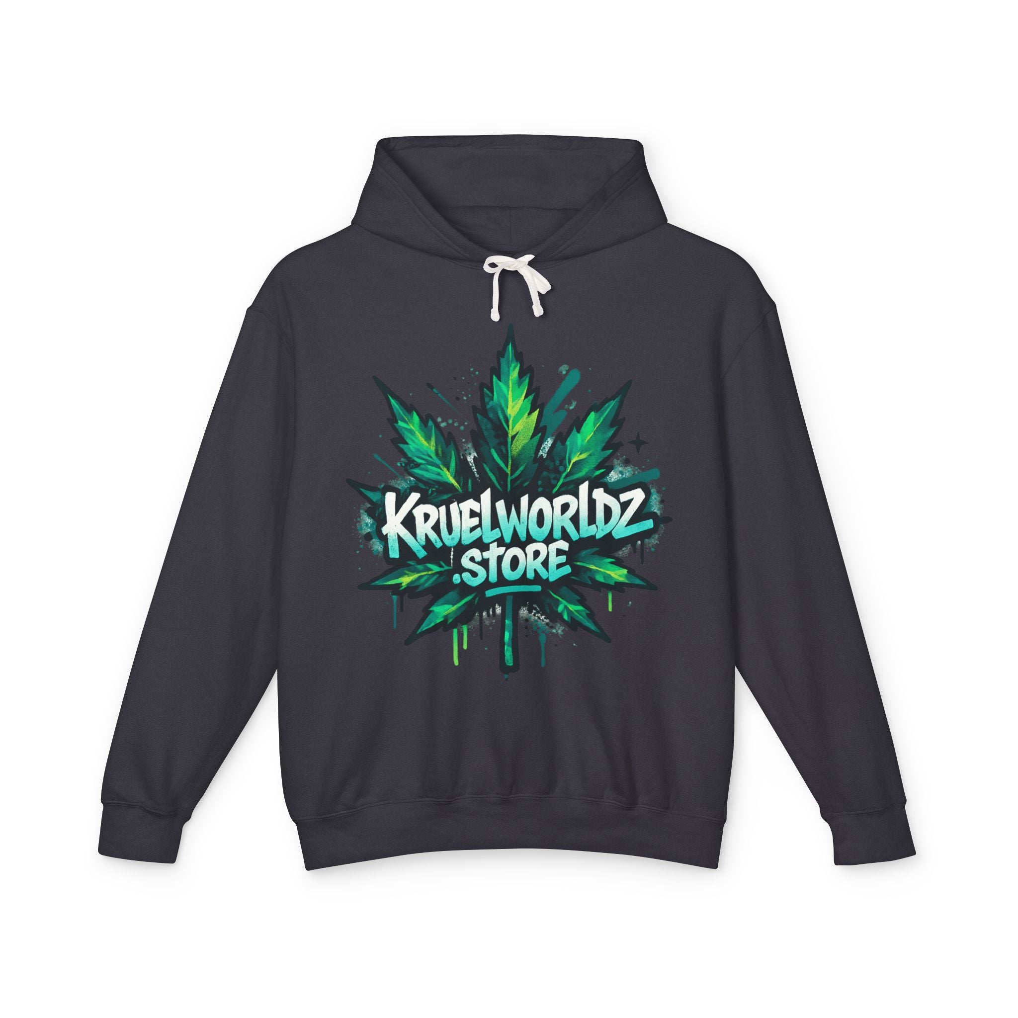 Kruelworldz.store Hooded Sweatshirt — Lightweight Logo Pullover