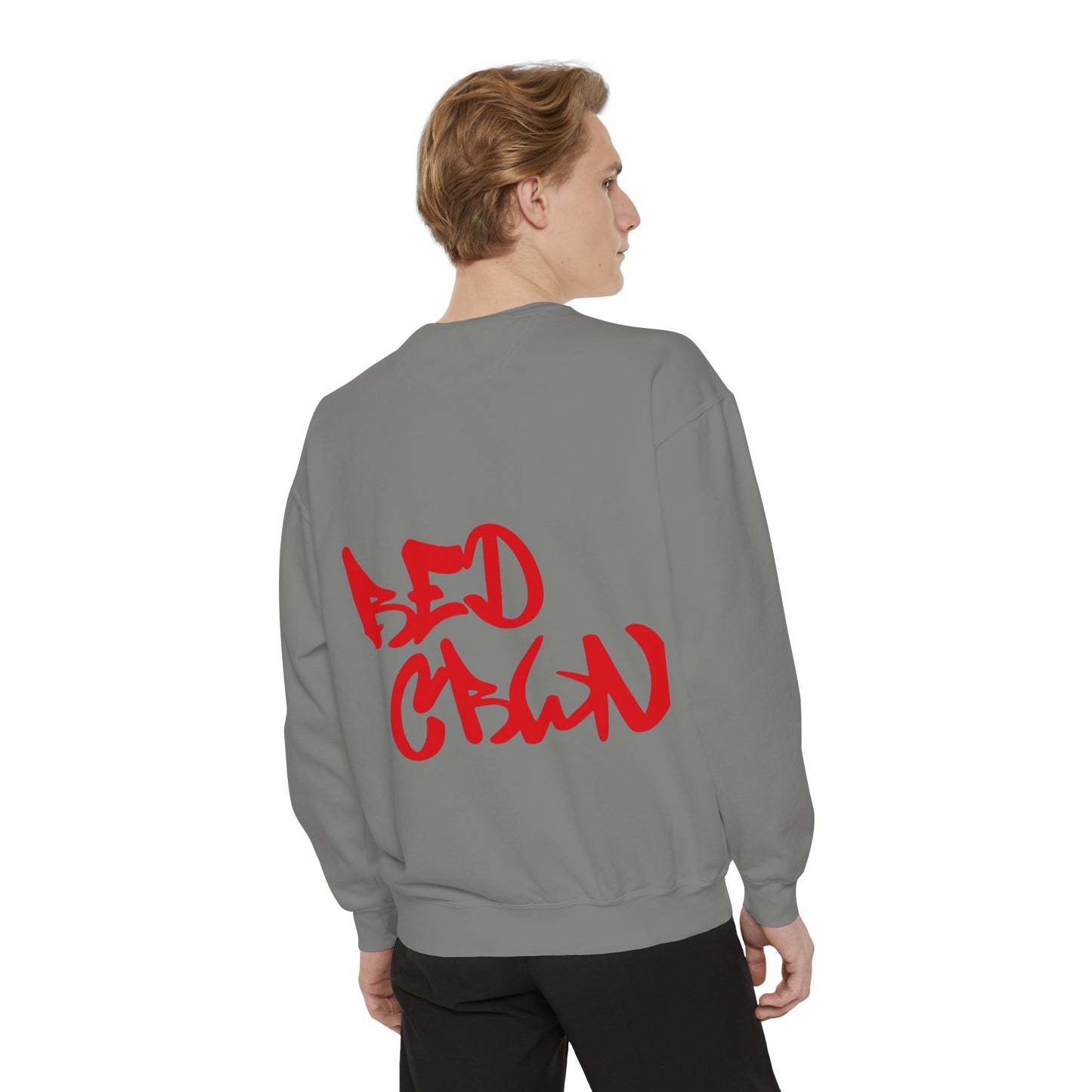 Red Crwn Garment dyed Sweatshirt