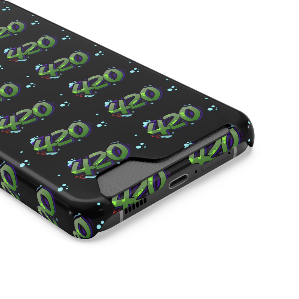 420 Phone Case with cardholder