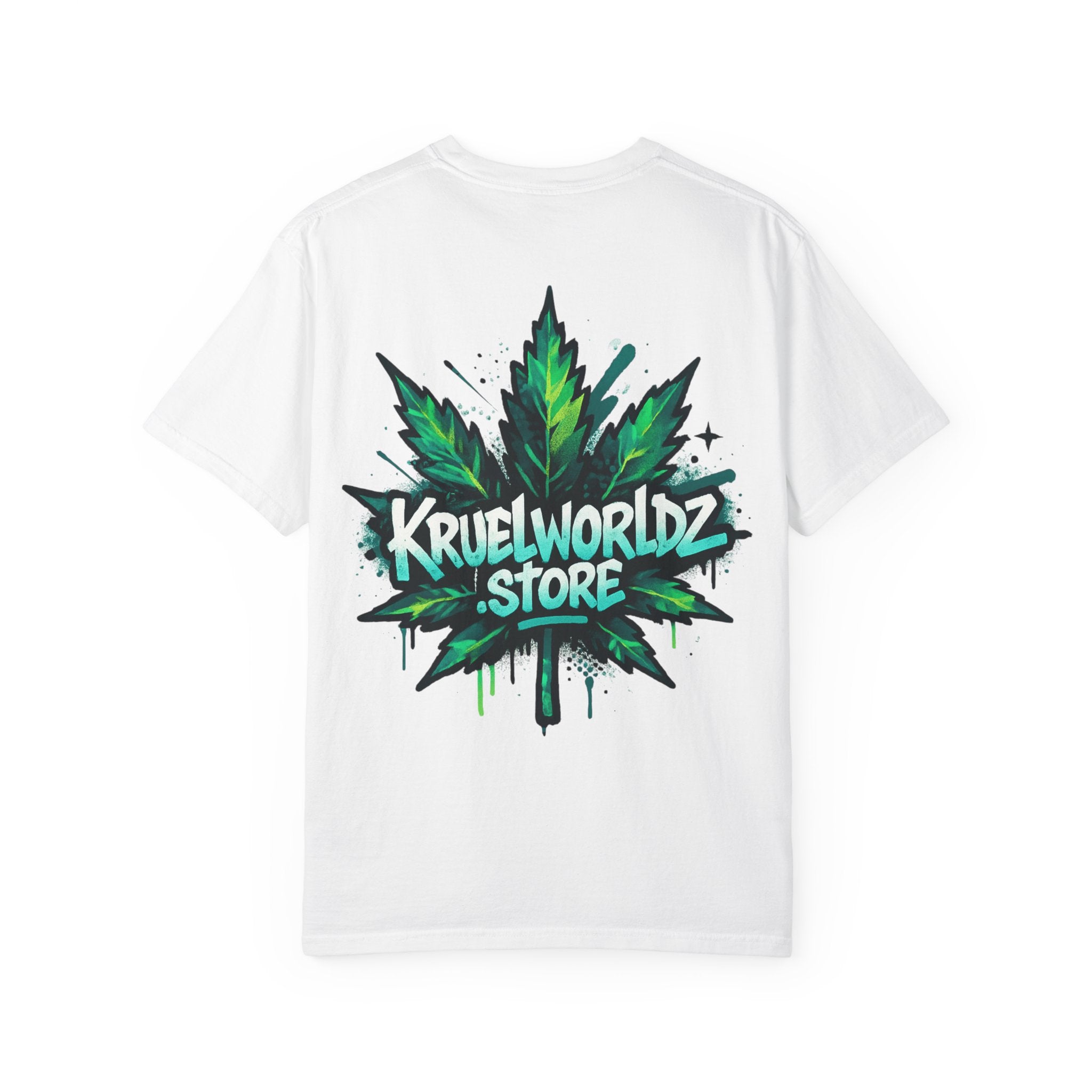 Kruelworldz Leaf Graphic T-Shirt Unisex