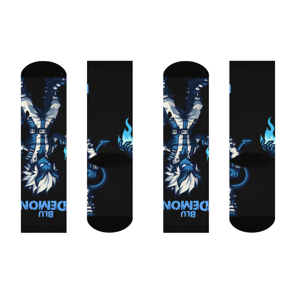BluDemon Cushioned Crew Socks