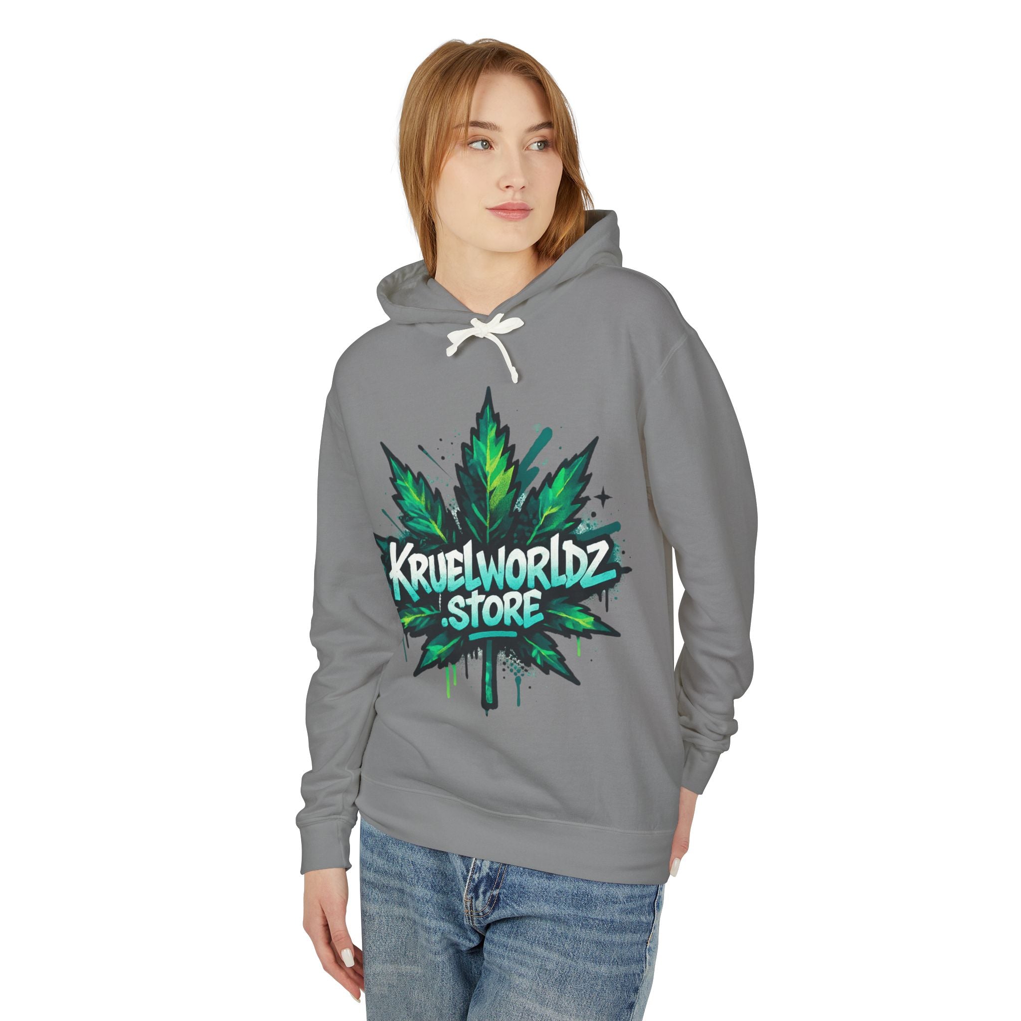 Kruelworldz.store Hooded Sweatshirt — Lightweight Logo Pullover
