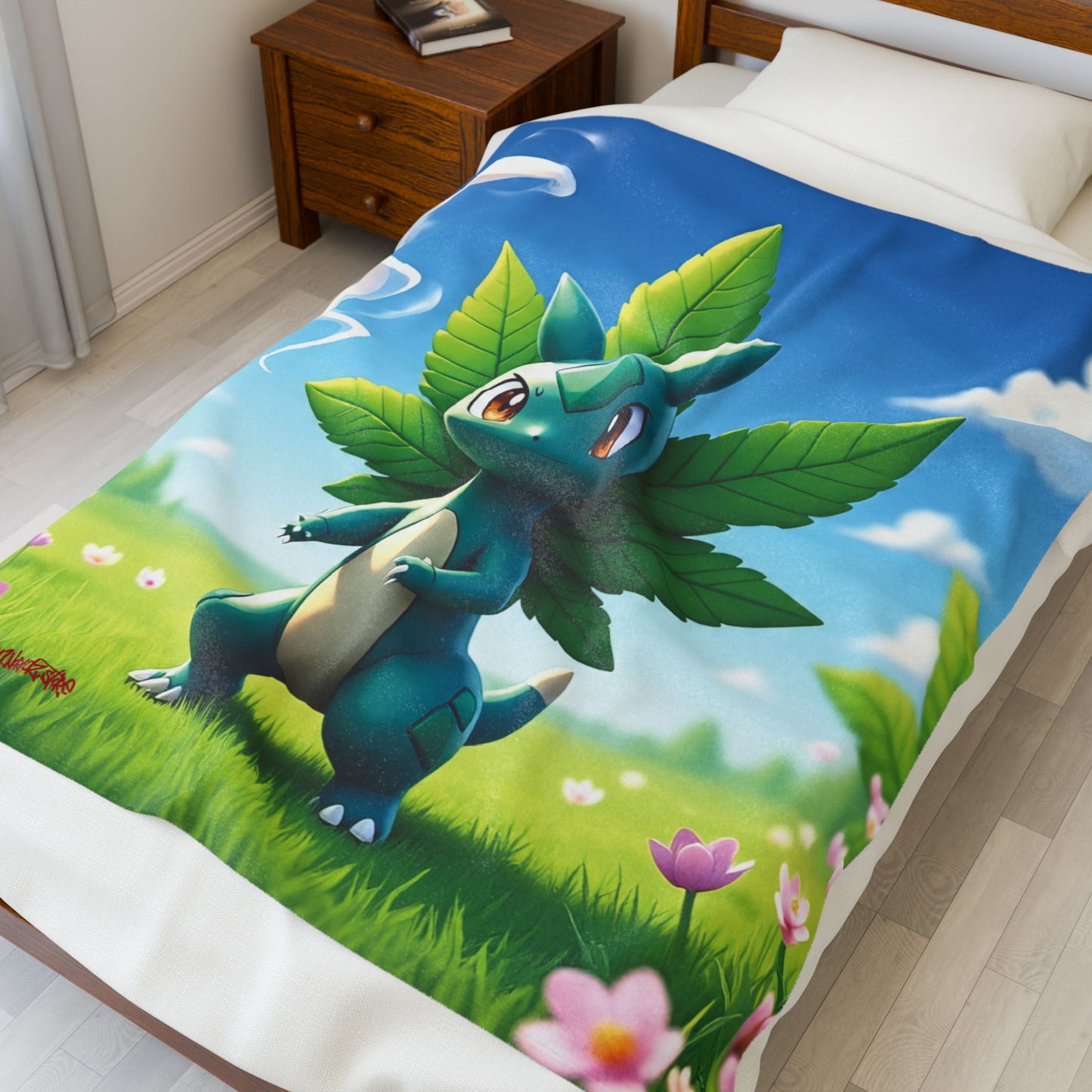 StoneyBud Velveteen blanket