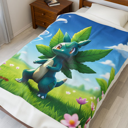 StoneyBud Velveteen blanket