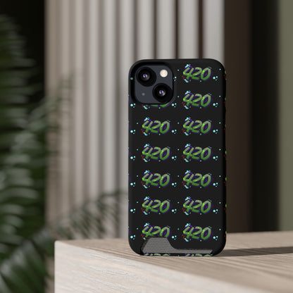420 Phone Case with cardholder