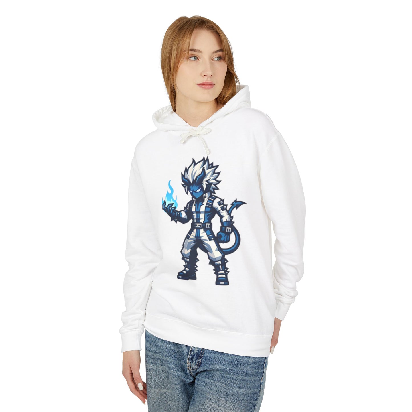 BluDemon Unisex Lightweight Hooded Sweatshirt