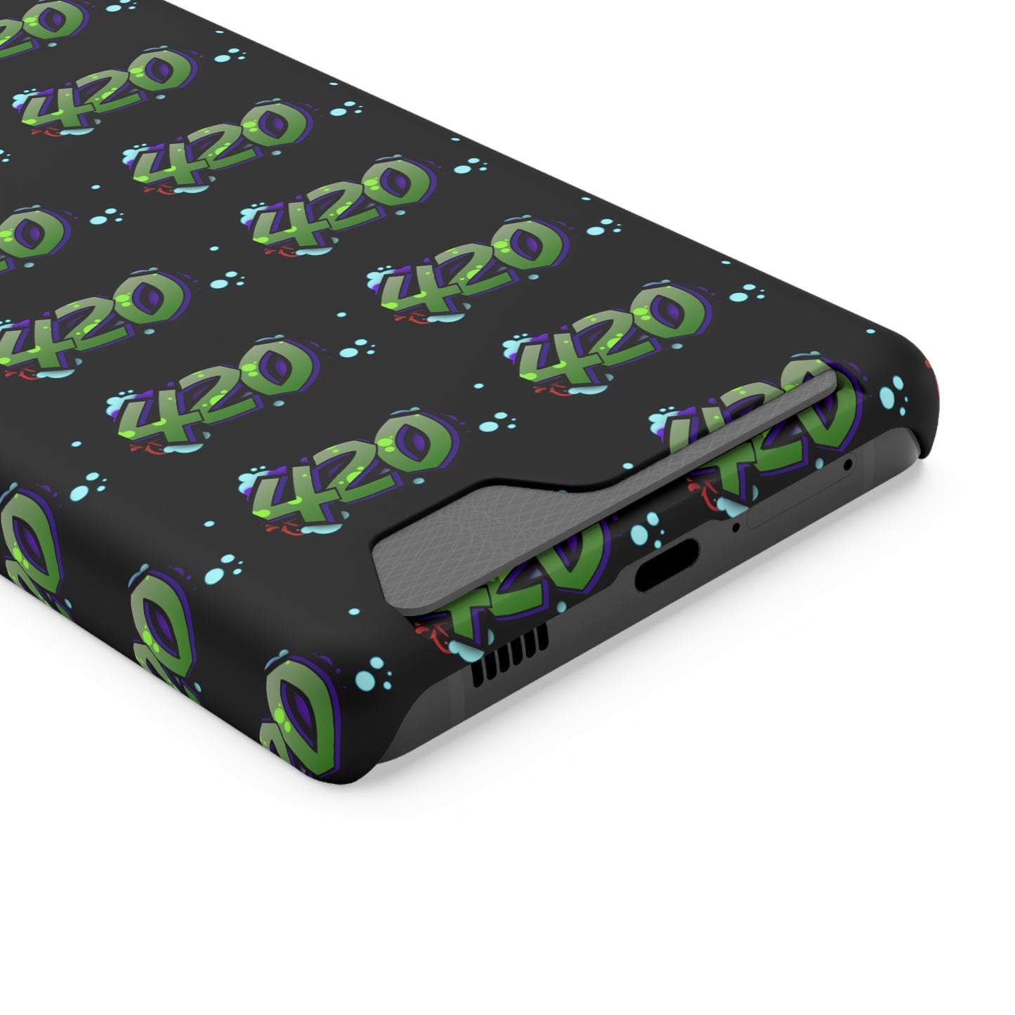 420 Phone Case with cardholder