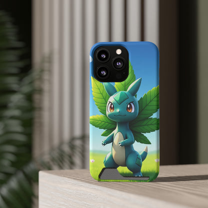 StoneyBud Phone case with card holder (bottom)