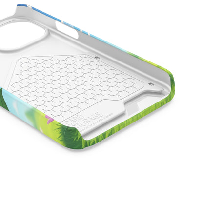 StoneyBud Phone case with card holder (bottom)
