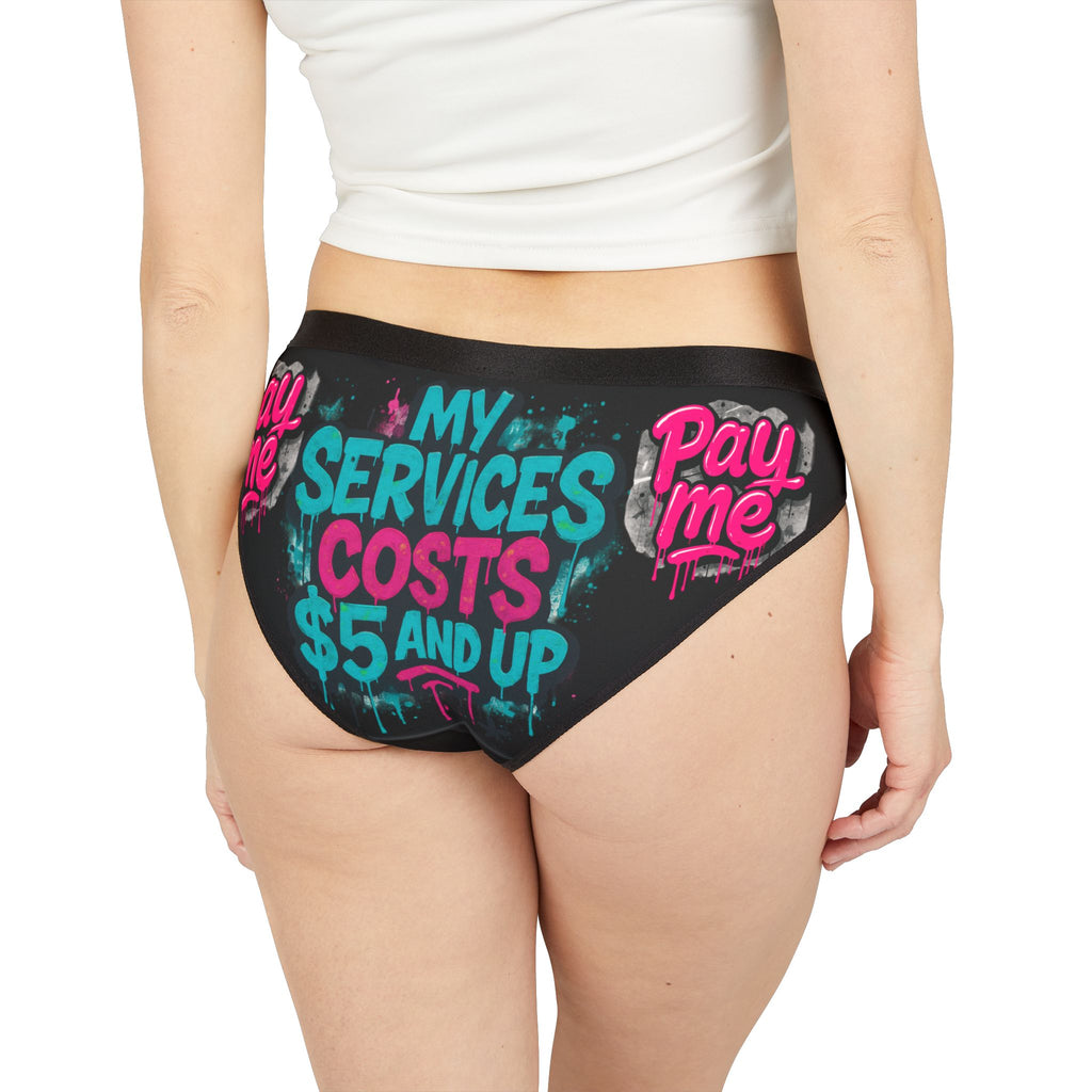 Women's Underwear — "MyServices" All-Over Print