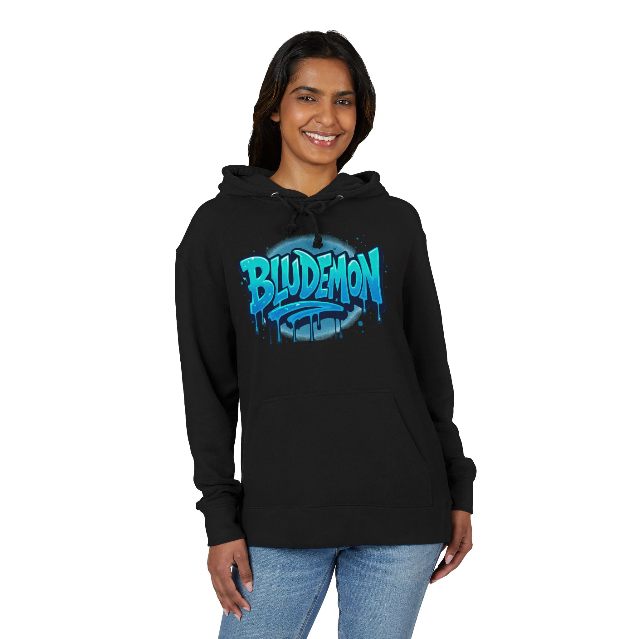 Unisex French Terry Hoodie - BluDemon Graphic Design