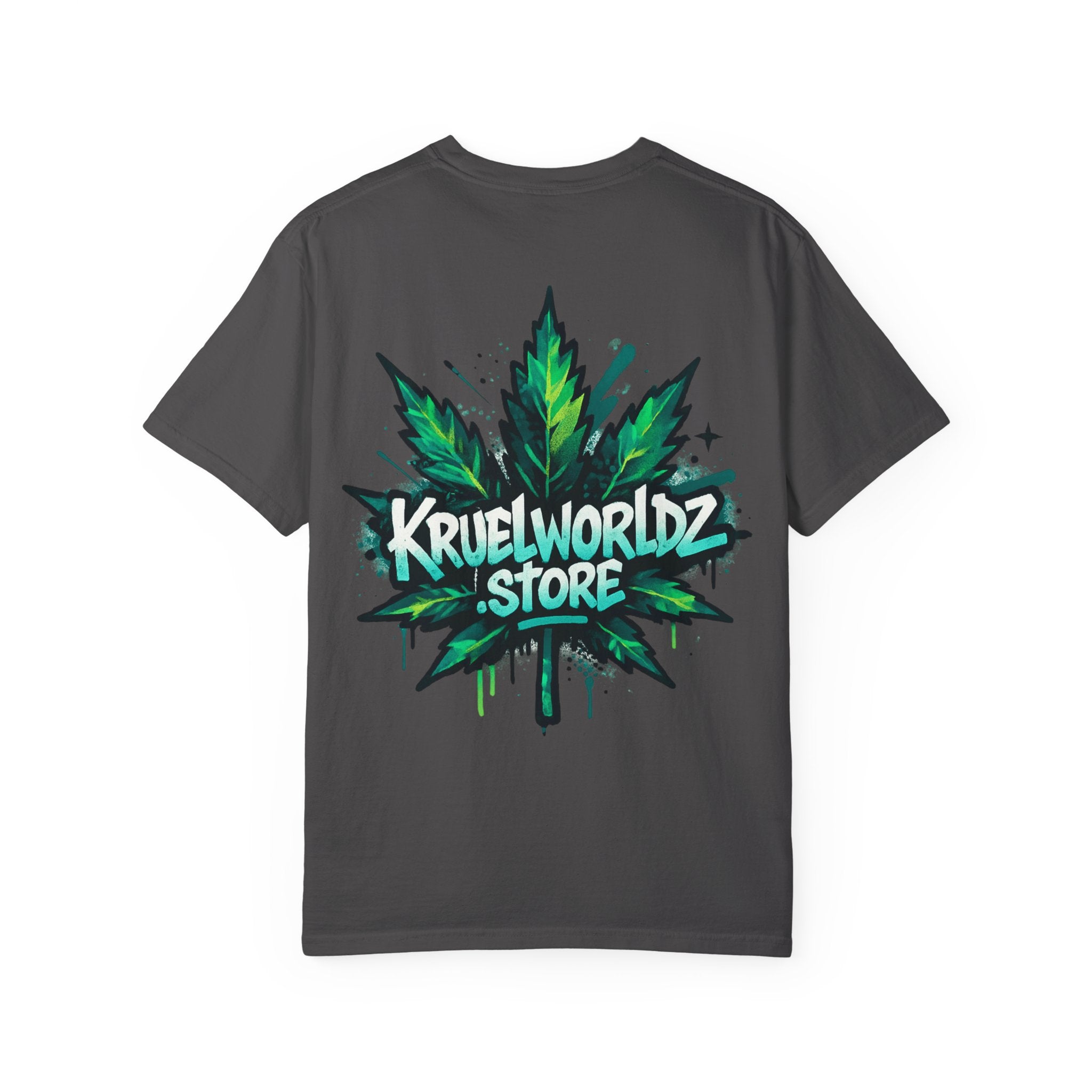 Kruelworldz Leaf Graphic T-Shirt Unisex
