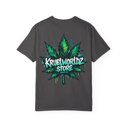 Kruelworldz Leaf Graphic T-Shirt Unisex