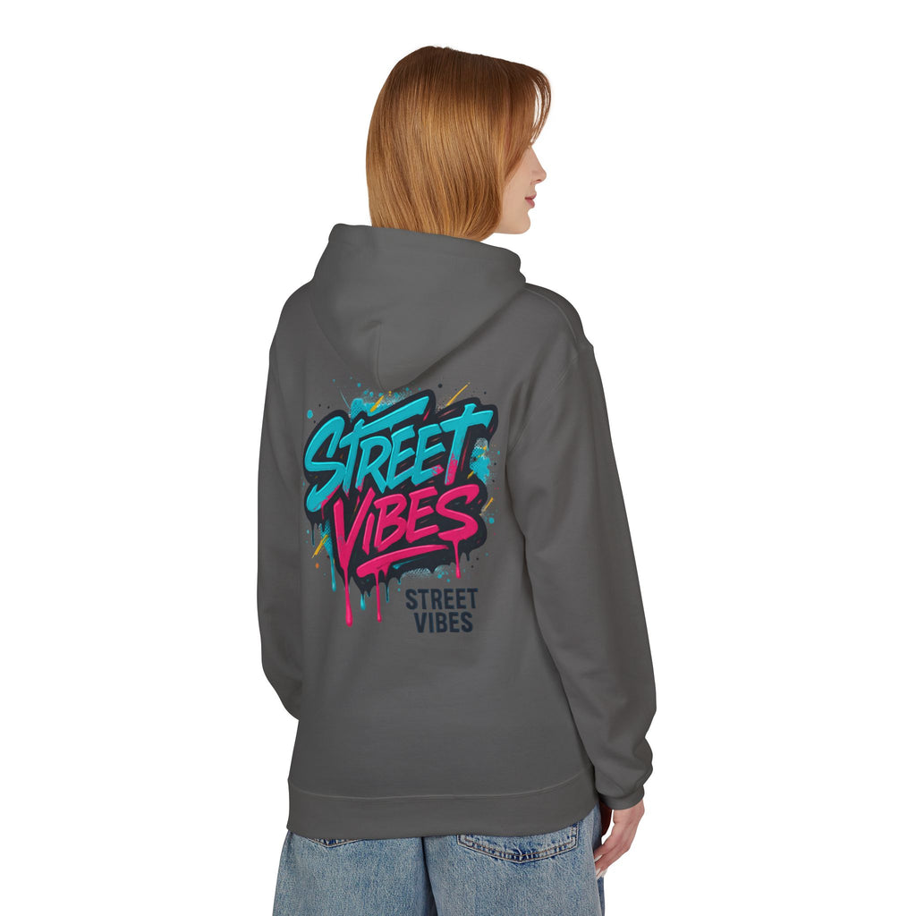 StreetVibes Hoodie — Urban Graphic Fleece Pullover