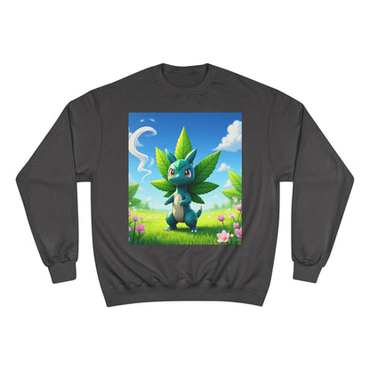 Champion Sweatshirt, Cool Graphic Hoodie, Casual Streetwear, Trendy Gift for Gamers, Unique Art Clothing