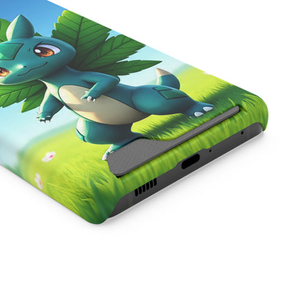 StoneyBud Phone case with card holder (bottom)