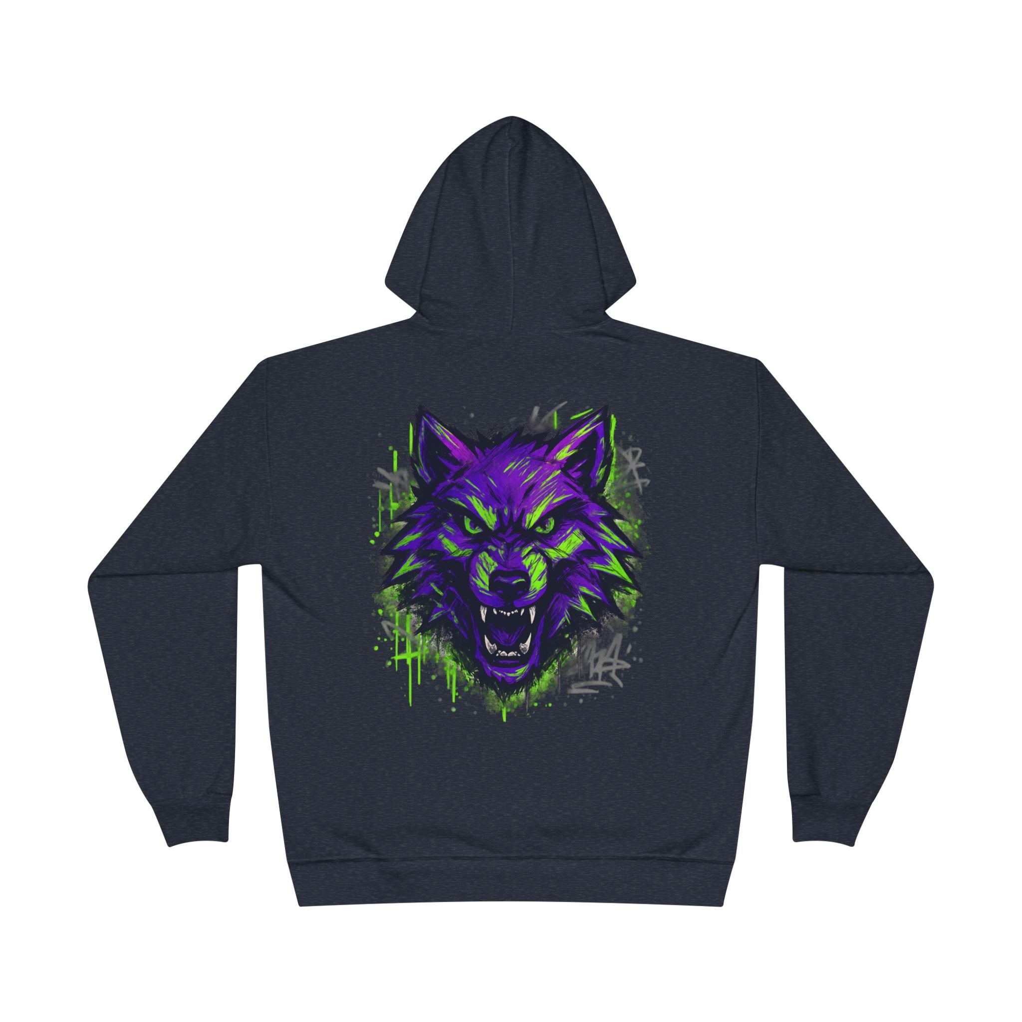 PurpleWolf Hoodie Sweatshirt