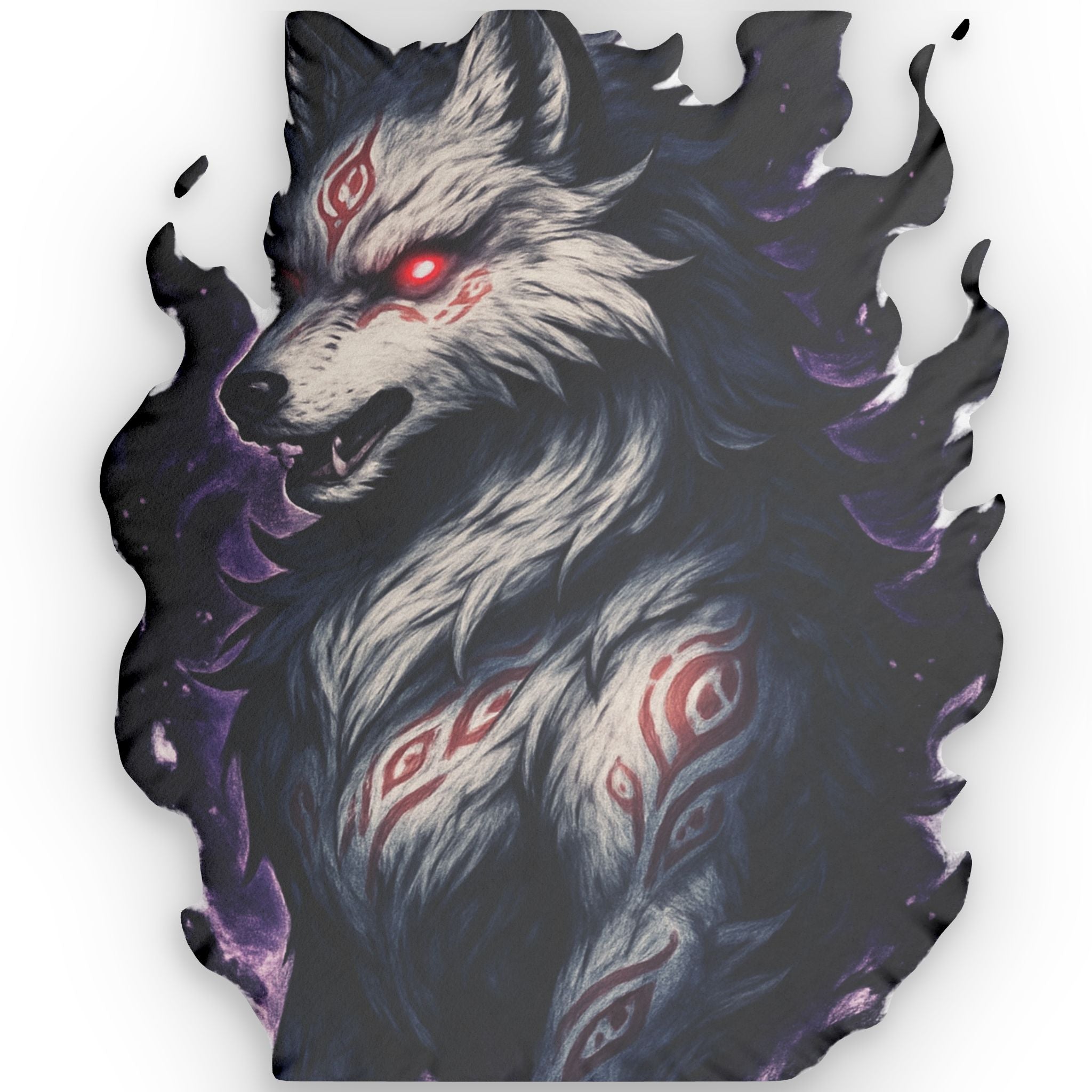 KruelWolf Custom Shaped Pillow