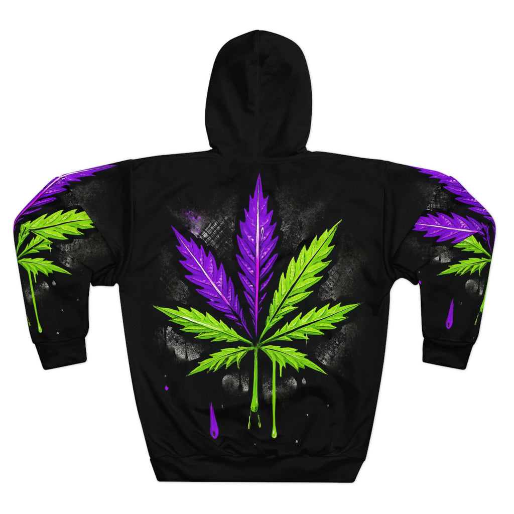 StonerMade Hoodie — Retro Cannabis Graphic Pullover