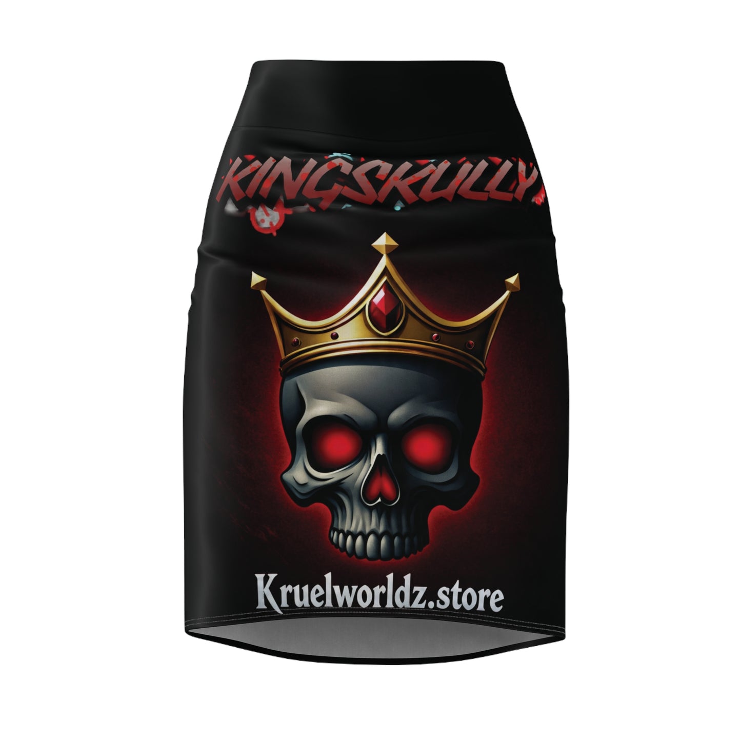 KingSkully Edgy Women's Pencil Skirt