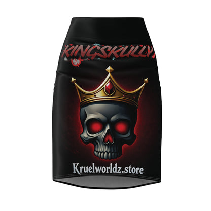 KingSkully Edgy Women's Pencil Skirt