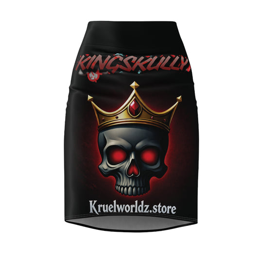 KingSkully Edgy Women's Pencil Skirt