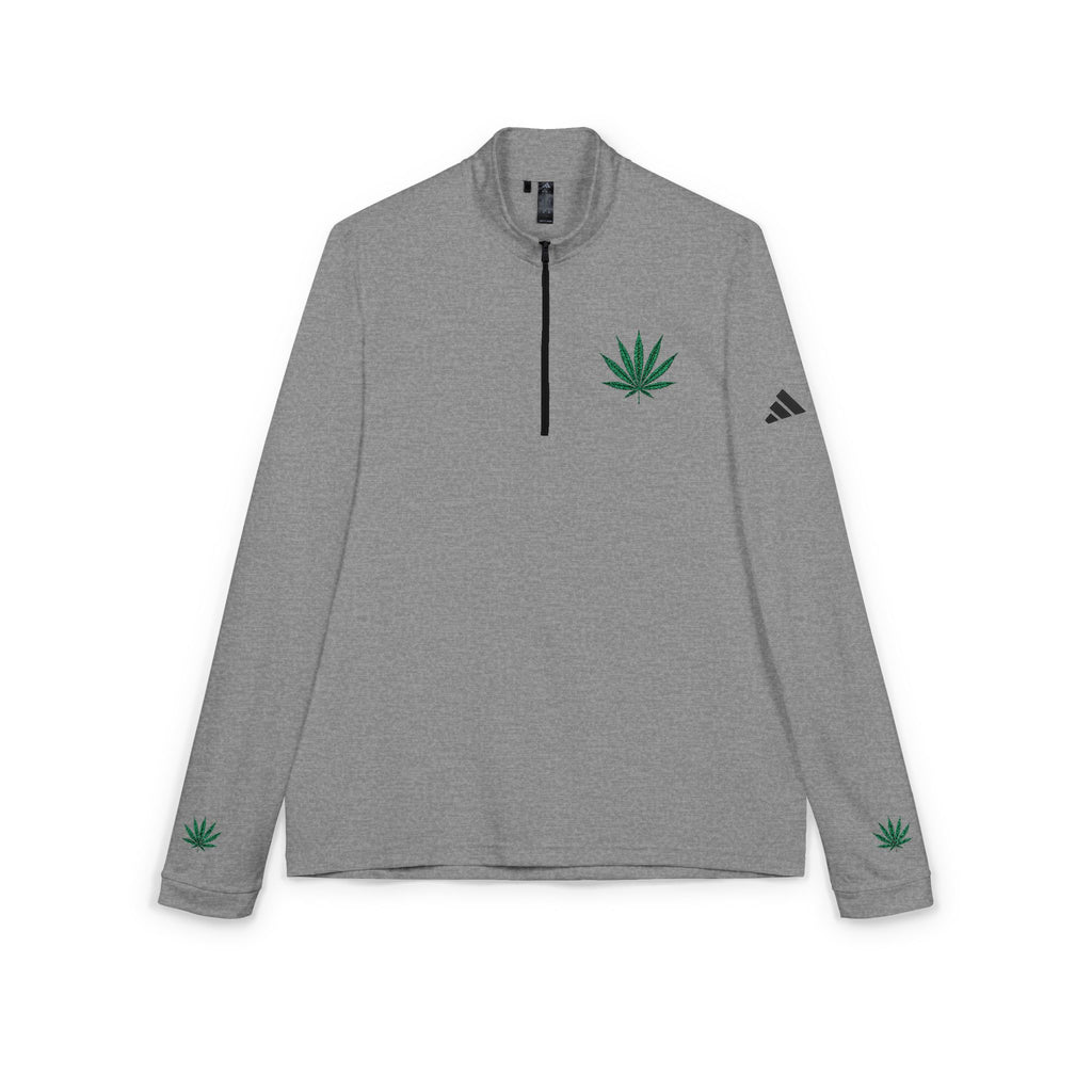 Stylish Quarter-Zip Pullover with Embroidered Leaf Design, Perfect for Sports, Casual Wear, Gift for Holidays, Active Lifestyle, and [...]
