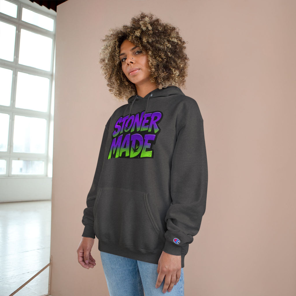 StonerMade Champion Hoodie — Premium Cannabis Culture Pullover